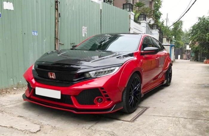 Tho Viet do widebody &quot;sieu chat&quot; cho Honda Civic 2017